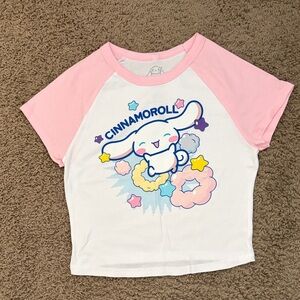 Sanrio Cinnamoroll Crop Top